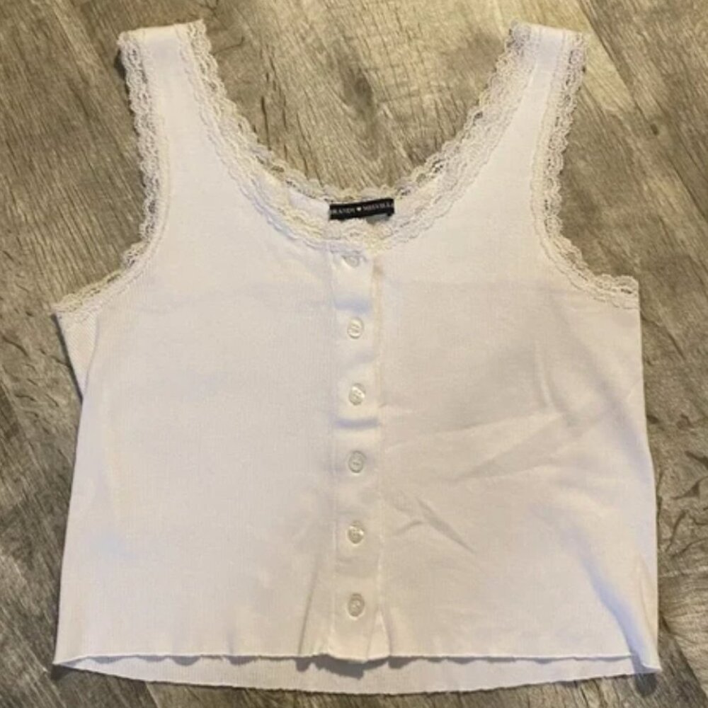 Brandy Melville White tank